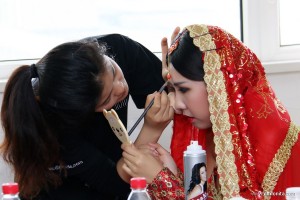 “幽会鲁班”化妆实践活动