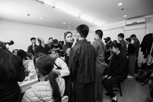 北京校区人物形象设计班参与化妆造型，演绎《茶馆》里的芸芸众生