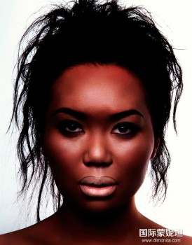 黑人化妆