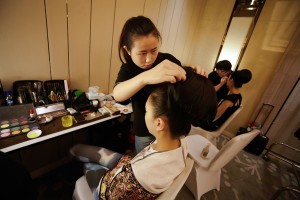 香港朗豪慈善晚宴—发型实践活动
