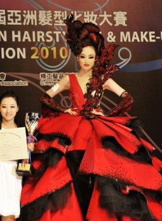 第34届亚洲发型化妆大赛晚宴冠军